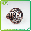 D-S0044 Electroplating iron pipe 25 / 28mm curtain rod finial sold the Middle East